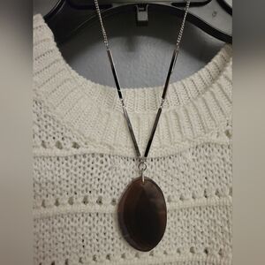 Ashley Armelle Agate necklace